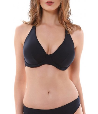 Freya 'Remix' Underwire Halter Bikini Top D - Black