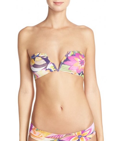 Boys + Arrows 'Penny The Pistol' Bandeau Bikini Top