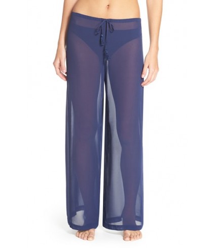 Tommy Bahama Chiffon Cover-Up Pants  - Blue