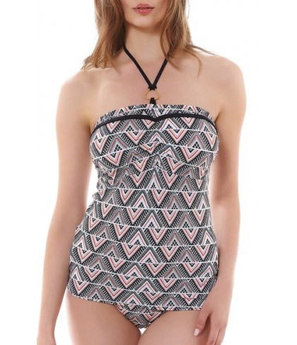 Freya 'Sphinx' Underwire Bandeau Tankini Top FF (5D US) - Black