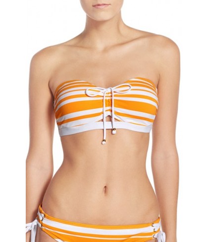 Tommy Bahama 'Sportif' Underwire Bandeau Bikini Top