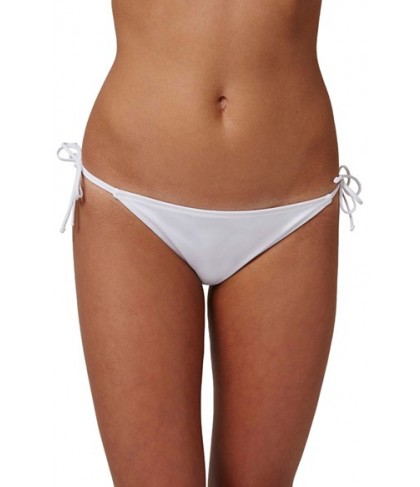 Topshop Slinky Side Tie Bikini Bottoms US (fits like 2-4) - White