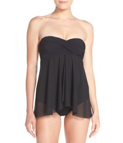 Profile By Gottex Convertible Flyaway One-Piece Swimsuit  - Black