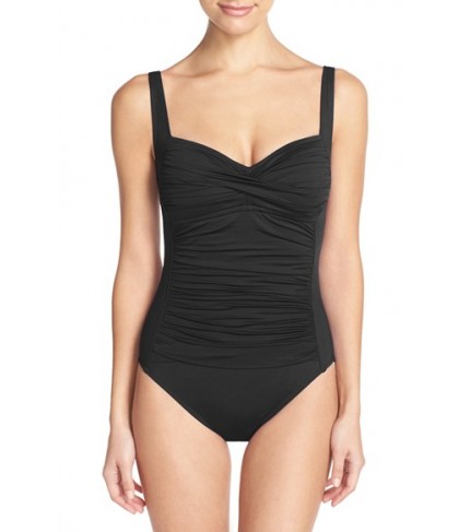 La Blanca 'Sweetheart' One-Piece Swimsuit - Black