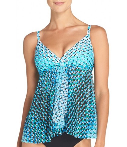 Profile By Gottex Print Tankini Top