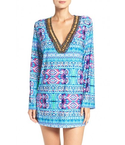 La Blanca 'Global' Beaded Cover-Up Tunic