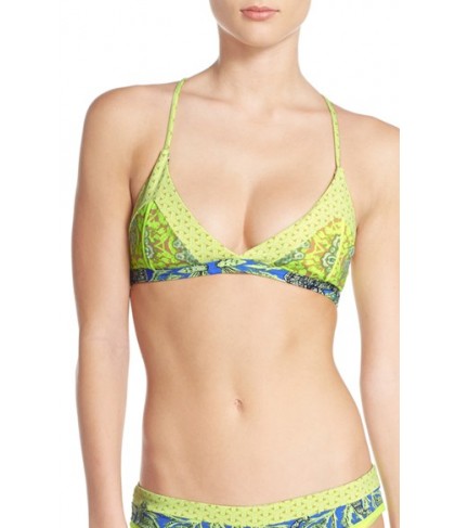 Maaji 'Sublime Rhyme' Reversible T-Back Bikini Top  - Green