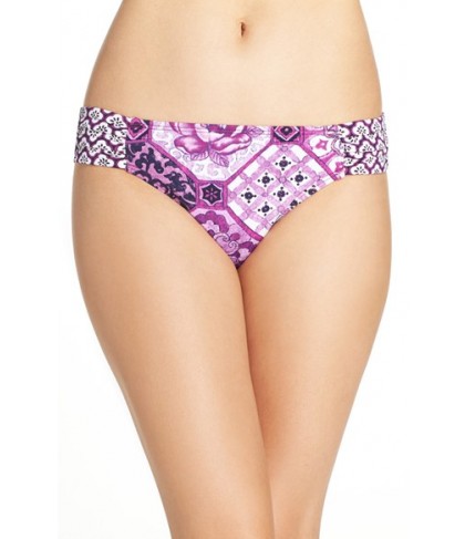 Tommy Bahama 'Tiles Of Tropics' Shirred Bikini Bottoms