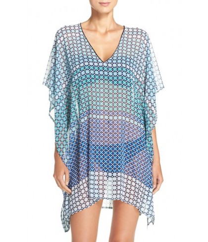 Tommy Bahama 'Pool Tiles' Cover-Up Tunis /Medium - Blue