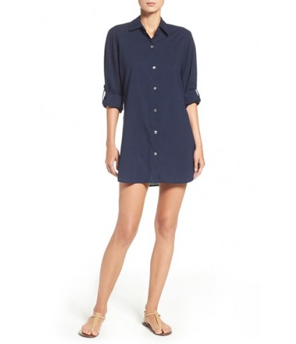 Tommy Bahama Cotton Cover-Up Shirt