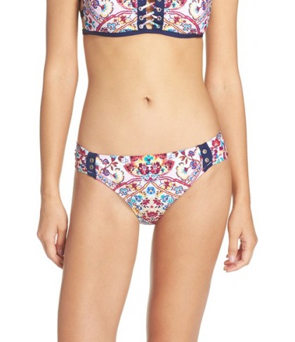 Nanette Lepore Festival Charmer Bikini Bottoms  - Blue