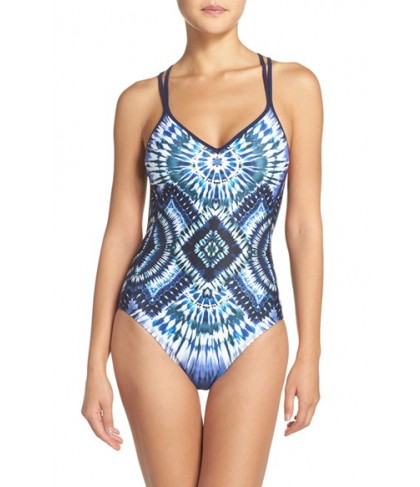 Robin Piccone One-Piece Swimsuit  - Blue