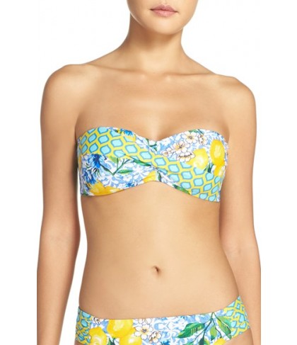 La Blanca Limoncello Bikini Top  - Blue