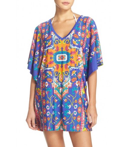 Trina Turk 'Tapestry' Strappy Back Cover-Up Tunic