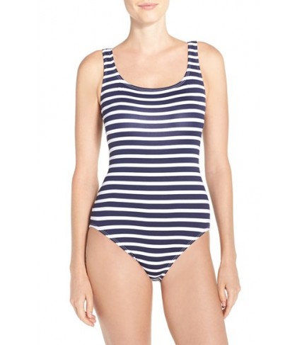 Tommy Bahama Breton Stripe One-Piece Swimsuit