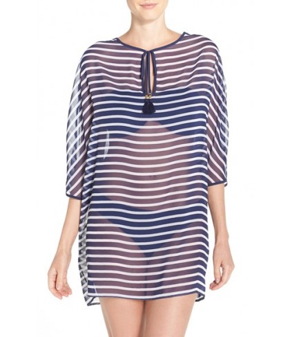 Tommy Bahama Breton Stripe Cover-Up Tunic