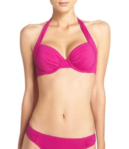 Tommy Bahama Underwire Halter Bikini Top C - Pink