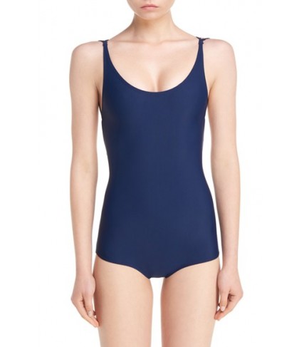 Acne Studios Halla One-Piece Swimsuit - Blue