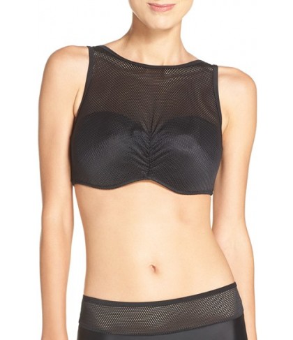 Blush By Profile Sand Tropez Underwire Bikini Top  E (DD US) - Black