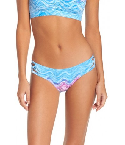 Becca Cosmic Cutout Bikini Bottoms - Blue