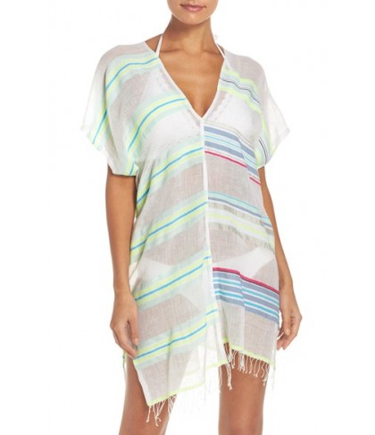 Lemlem Hayat Cover-Up Tunic  - Blue/green