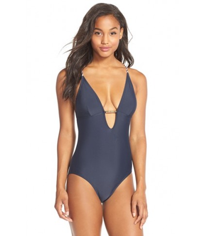 Ted Baker London One-Piece Swimsuit  - Blue