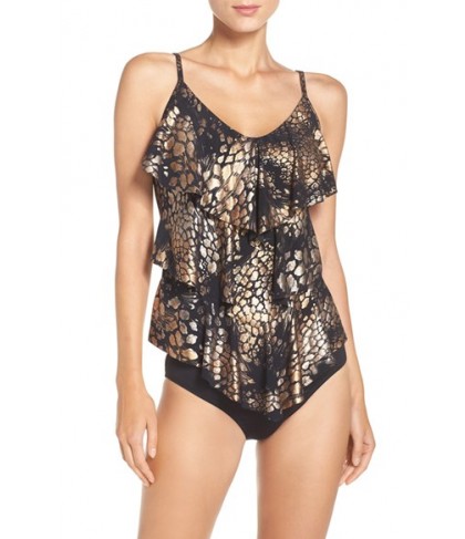 Magicsuit Rita-Gold Rush Tankini Top