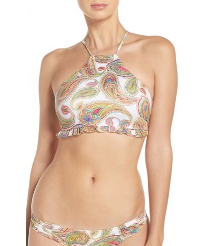 Pilyq High Neck Bikini Top