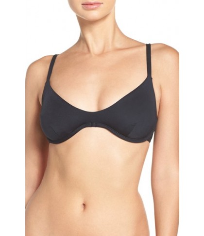 Vitamin A Luciana Underwire Bikini Top  - Black