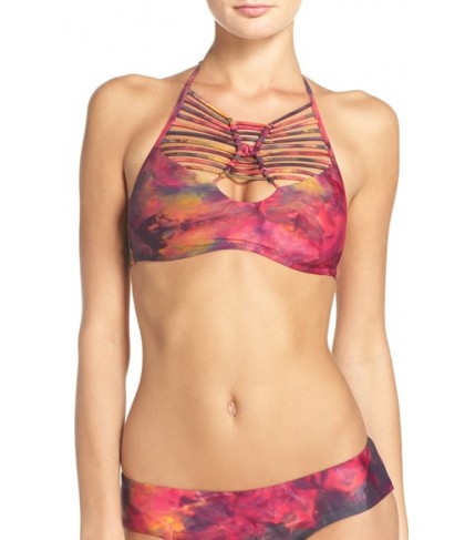 Becca Chakra High Neck Bikini Top