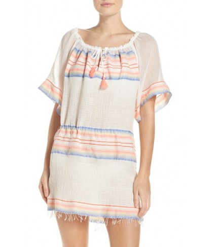 Lemlem Elsi Cover-Up Tunic  - Orange