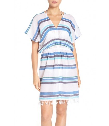 Tommy Bahama Stripe Gauze Cover-Up Dress